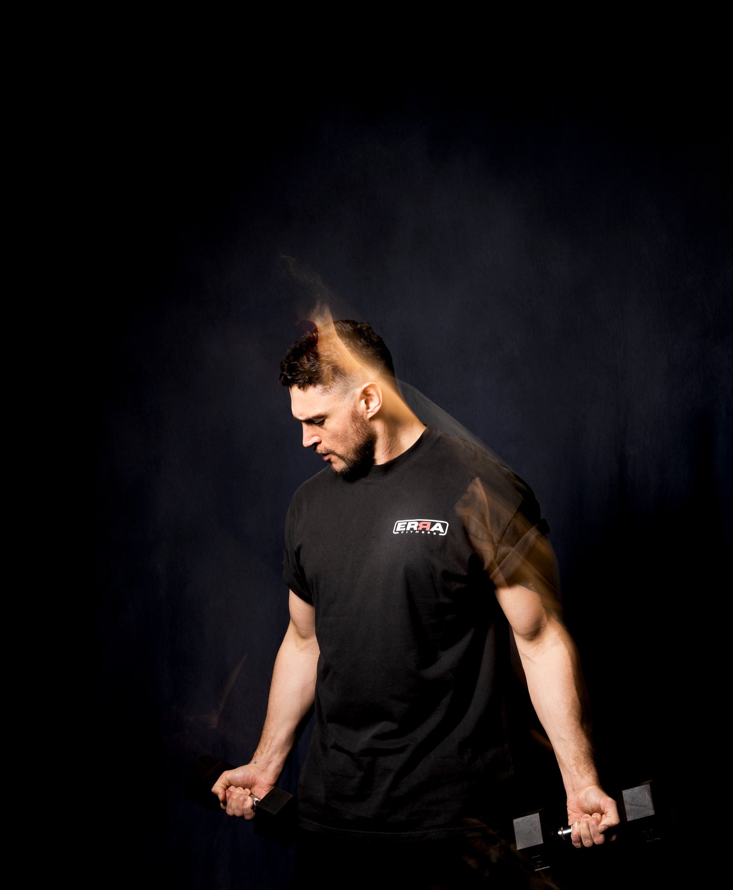 Mens Heavy Faded Tee White Logo