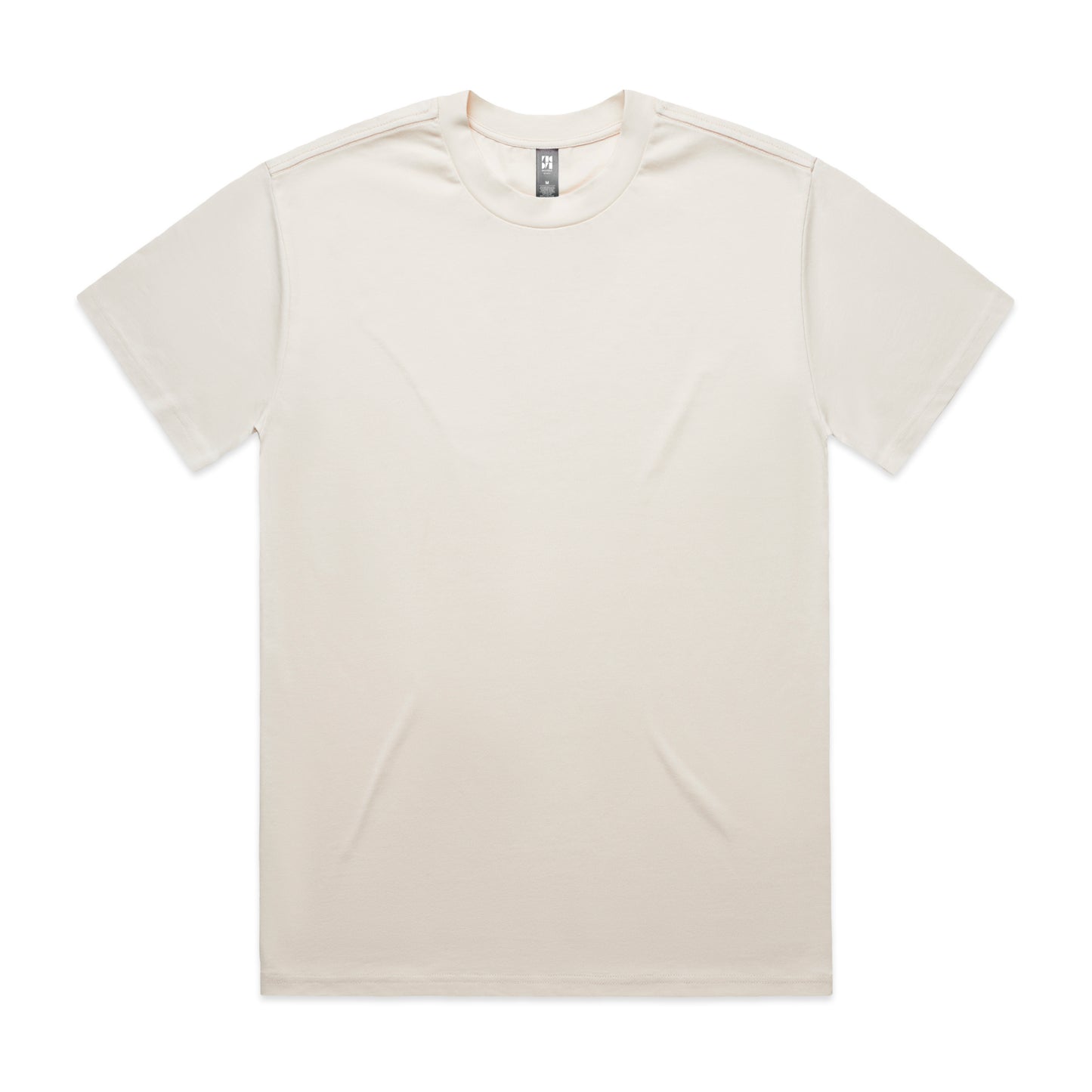 Mens Heavy Tee White Logo