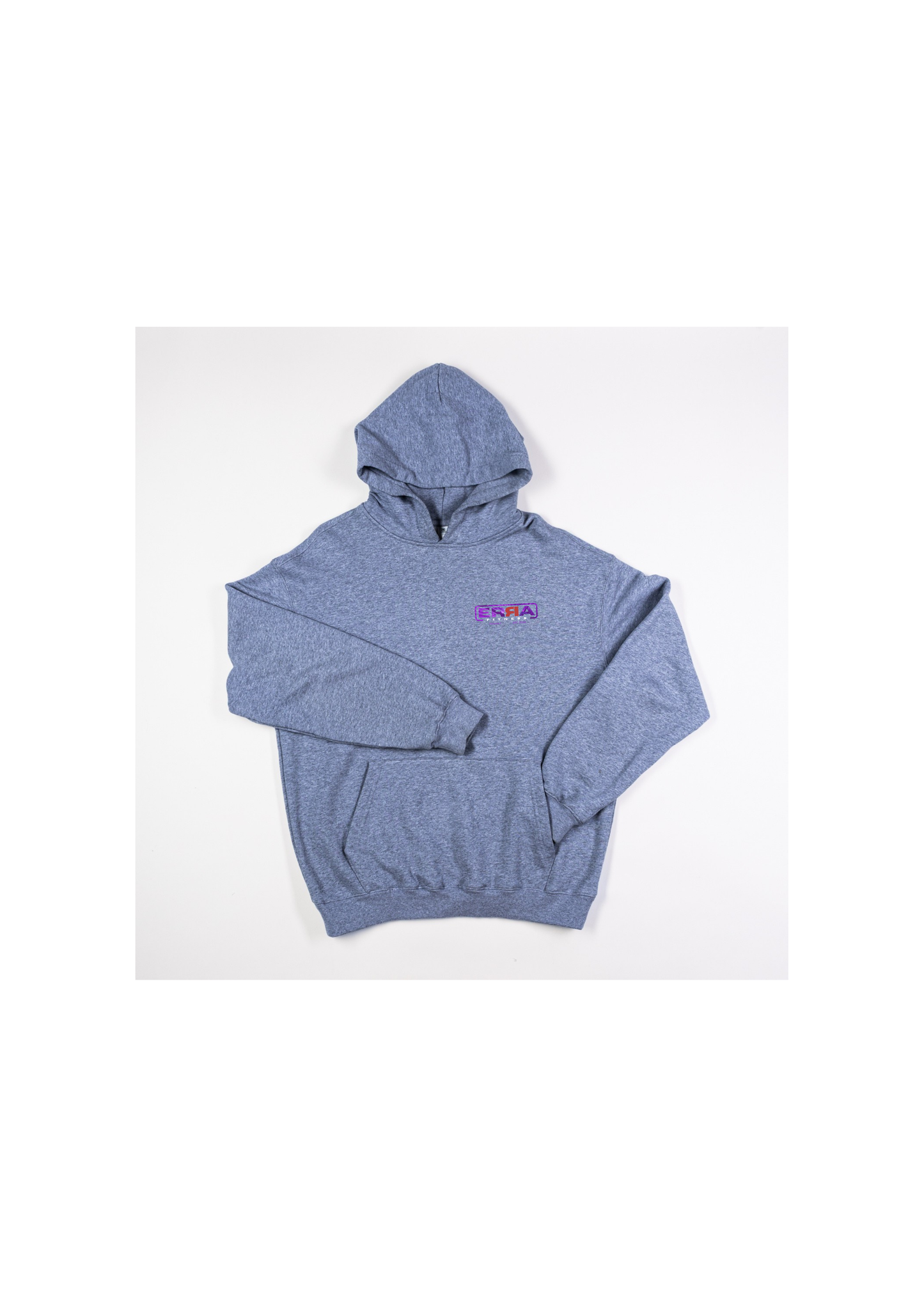 Vol.1 Premium Grey Marle Made Hoodie Purple-Green-Teal