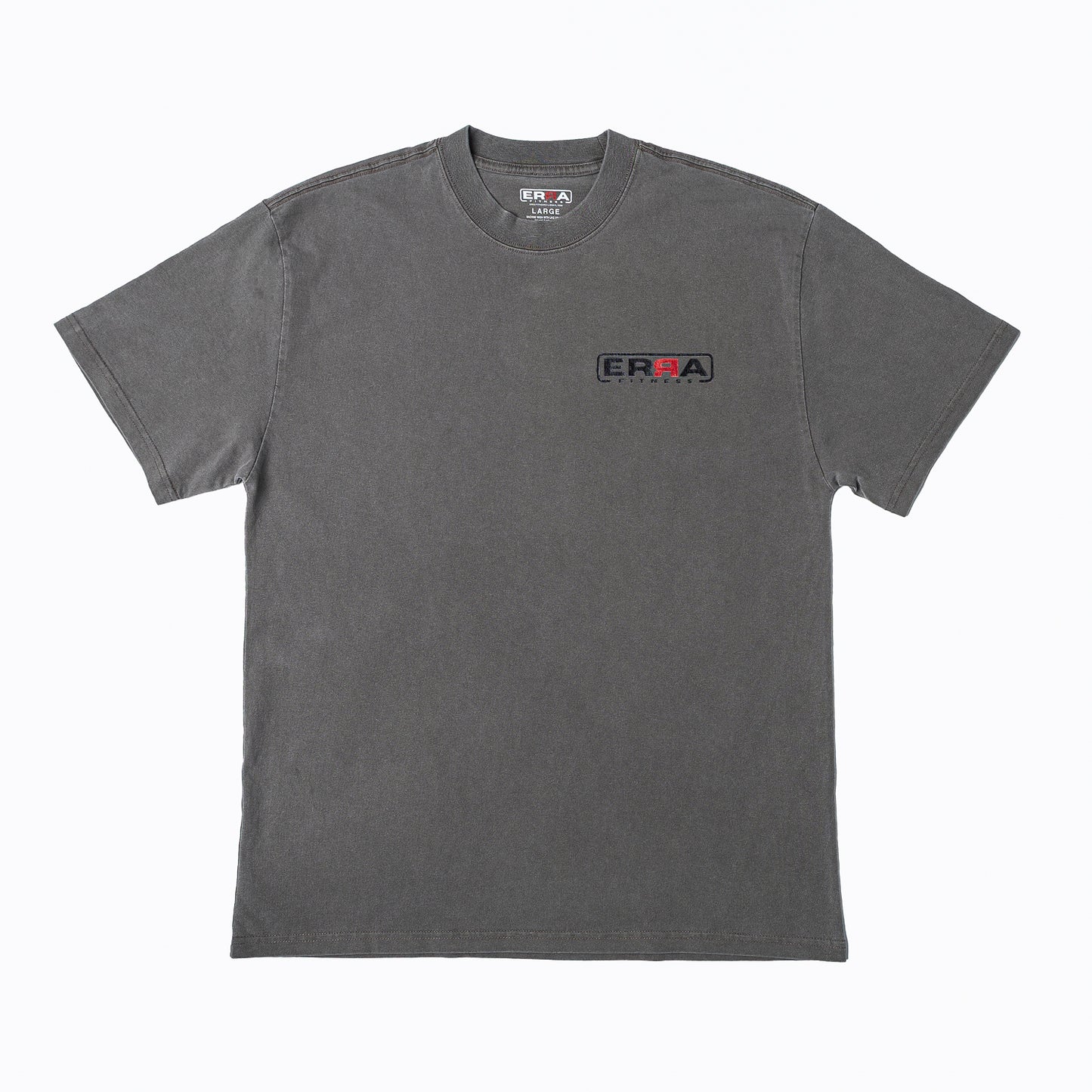 Mens Heavy Faded Tee Black Logo