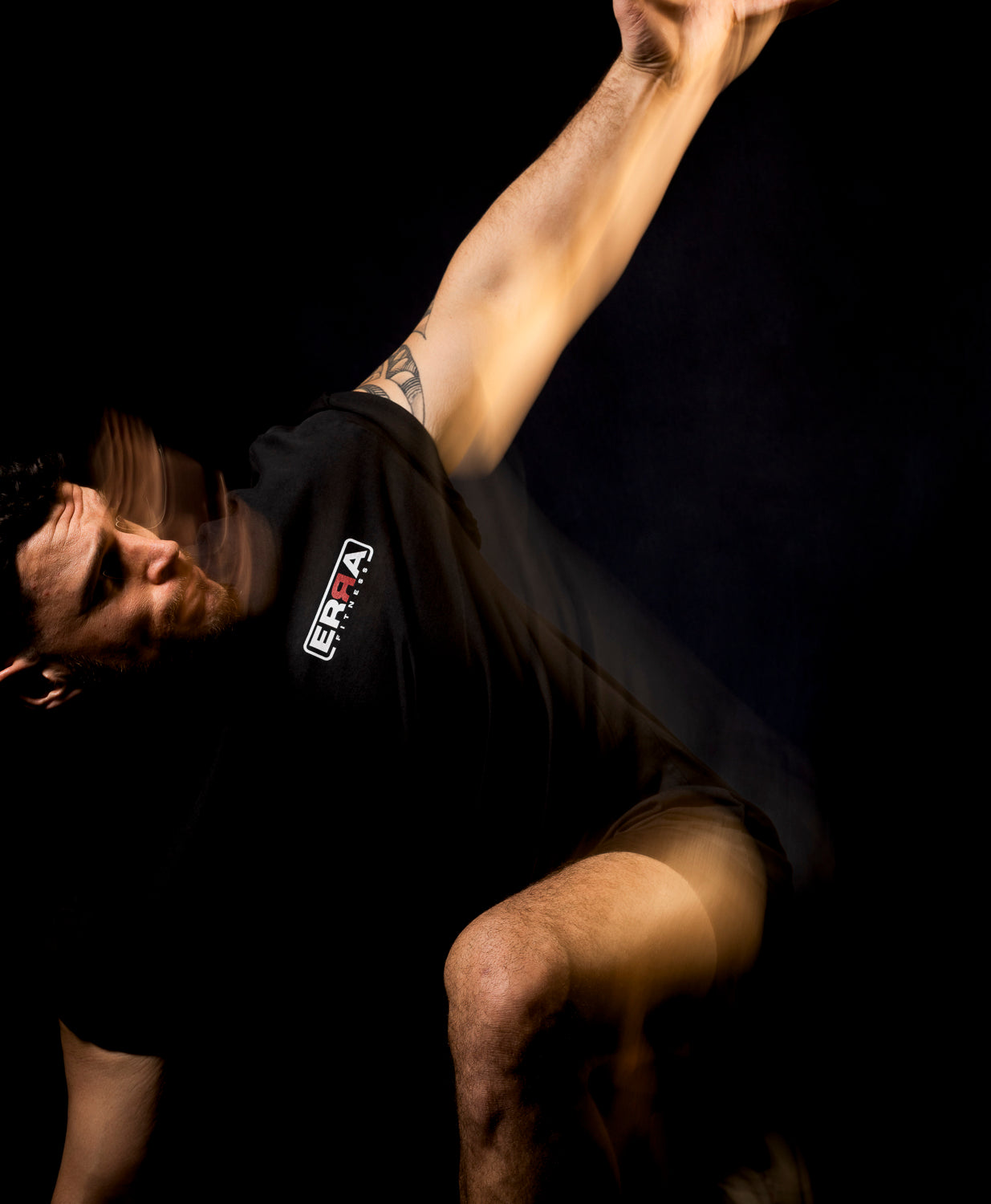 Mens Heavy Faded Tee White Logo