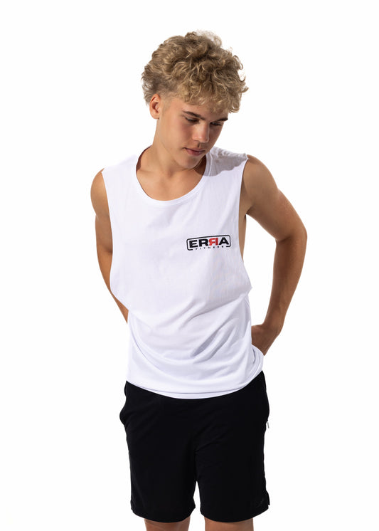 Mens Barnard White Tank
