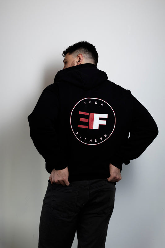 Mens Box Hoodie White Logo