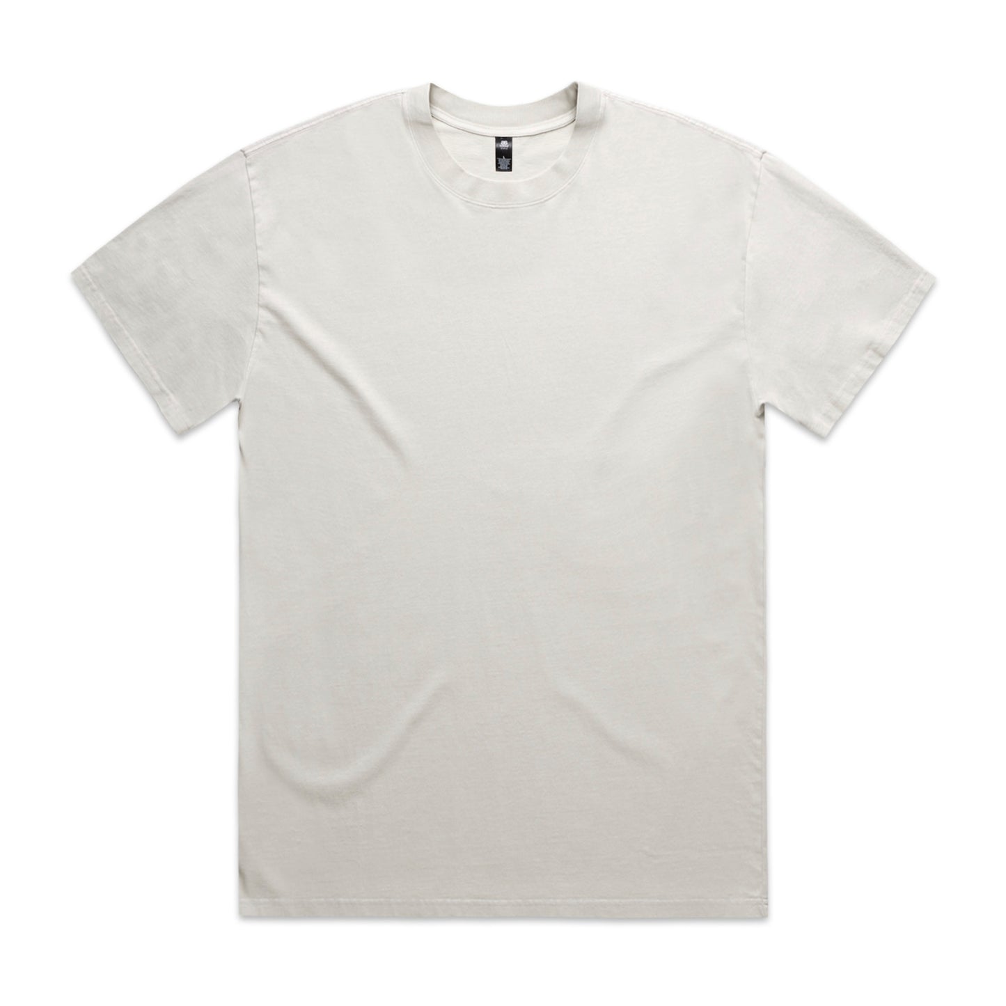 Mens Heavy Faded Tee White Logo