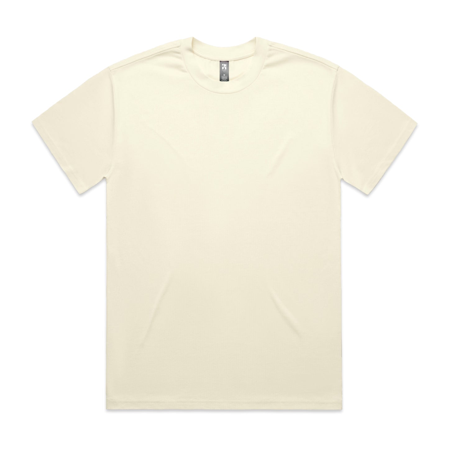 Mens Heavy Tee White Logo